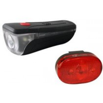 BATTERIE LAMPEN SET 0,5 W LED 2-FUNKTIONEN MIT BATTERIEN